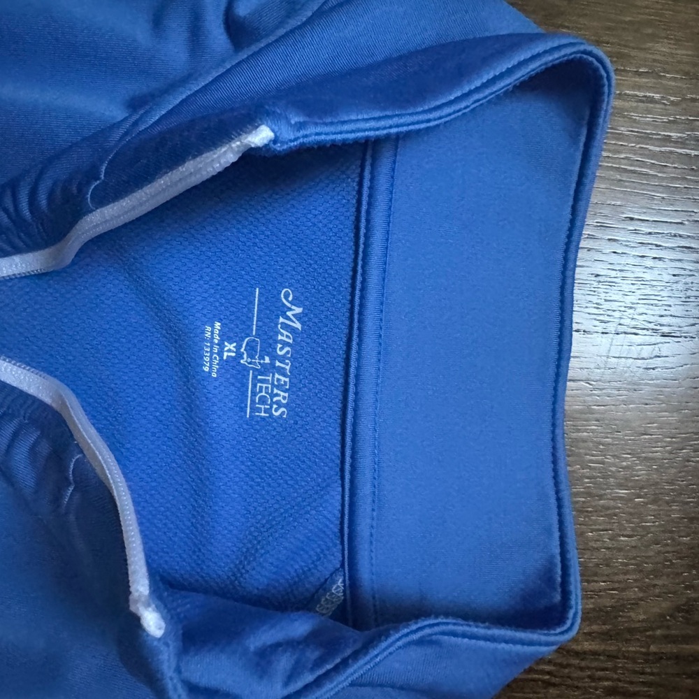 Masters Tech Blue Polo Shirt